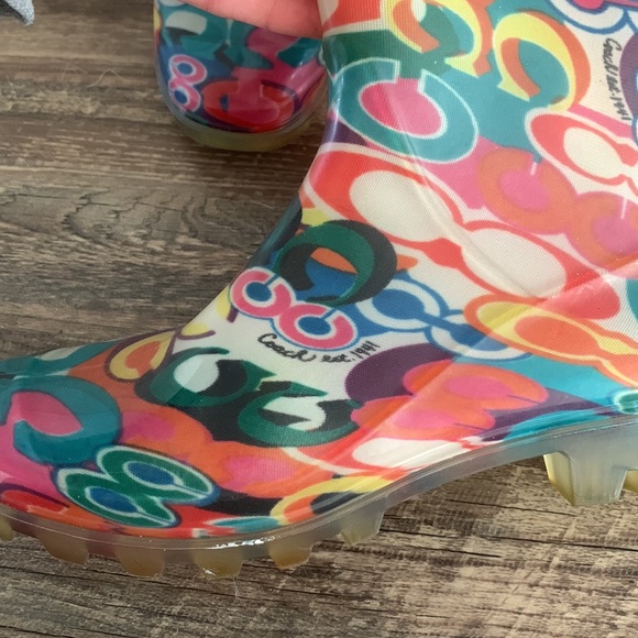 Coach Rainboots - Picture 3 of 3